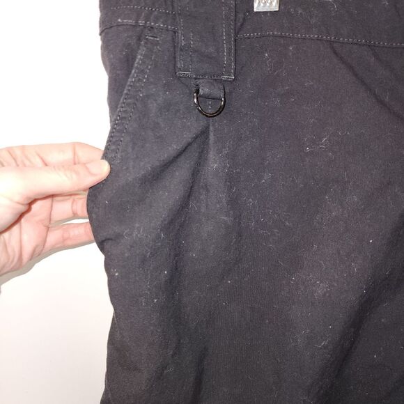 5.11 tactical mens cargo nylon black pants pockets velcro 42/30 - Picture 3 of 16